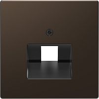 Лицевая панель Schneider Electric Merten D-Life для 1-м. розетки RJ45 мокко картинка